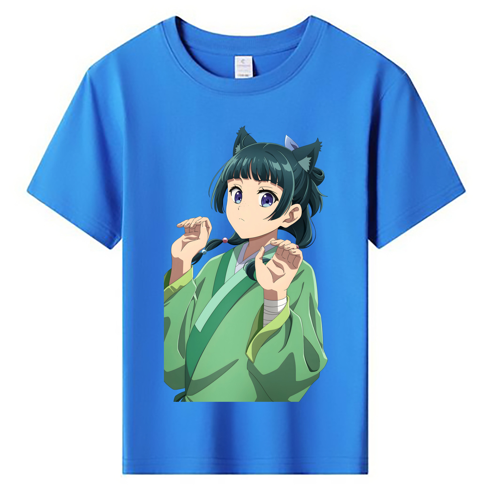 （画像用） 薬屋のひとりごと The Apothecary Diaries 綿100％キッズTシャツ（フロントプリント）